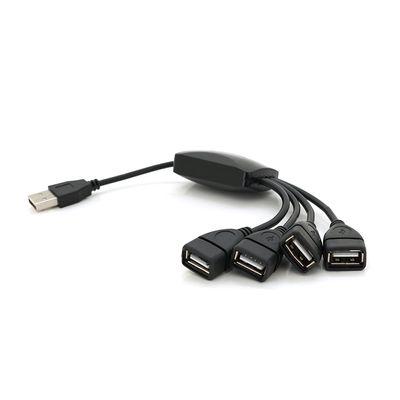 Хаб USB 2.0 4 порту (гідра), Blister Q250 YT-HHy4 фото