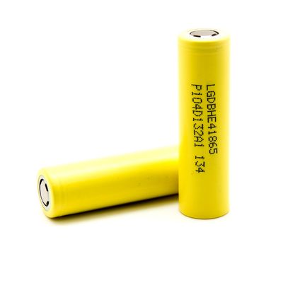 Акумулятор 18650 Li-Ion LGHD2 LGDBHE41865 (LGHD2), 3000mAh, 20A, 4.2V, Yellow, 2 шт. в упаковці, ціна за 1 шт LGHD2 фото