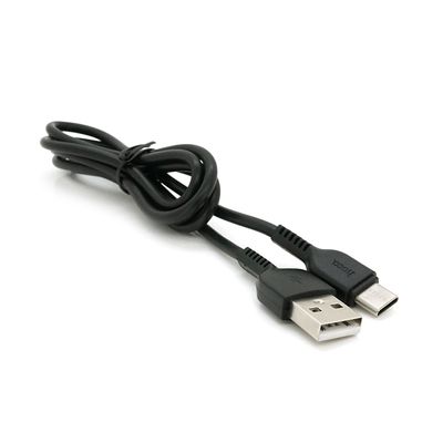 Кабель Hoco X20, Type-C-USB, 3A, Black, довжина 1м, BOX Hoco X20/TB1 фото