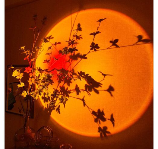 Проекционный светильник Sunset Lamp с эффектом заката, рассвета fm-23 Art-fm-23 фото
