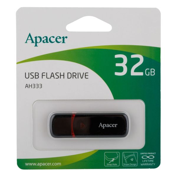 USB флеш-накопичувач Apacer AH333 32gb 00000018241 фото