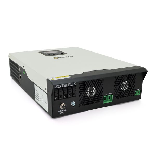 Гібридний інвертор ORBUS AXPERT-VP-5000VA, 5000W, 48V, струм заряду 0-110A, 160-275V, ШIМ-контролер (60А, 105 Vdc) AXPERT-VP-5000VA фото