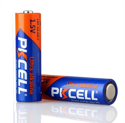 Батарейка лужна PKCELL 1.5V AA / LR6, 2 штуки в блістері ціна за блістер, Q12 PC/LR6-2B фото