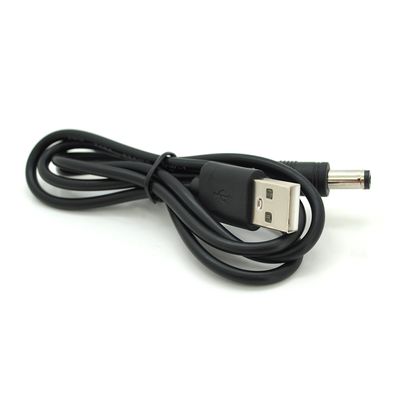 Кабель для планшета USB2.0(M)=> 5.5/2.1mm(M), 0,7м, Black, OEM YT-AM-5.5/2.1 фото