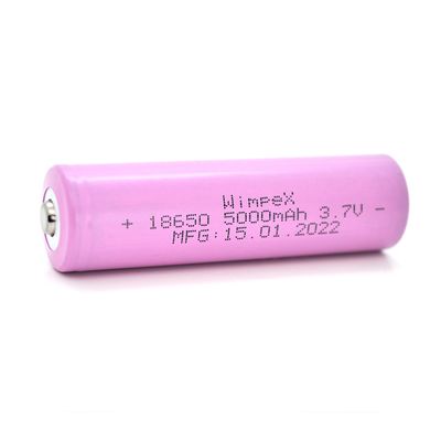 Акумулятор WMP-5000 18650 Li-Ion Tip Top, 2300mAh, 3.7V, Pink YT27575 фото
