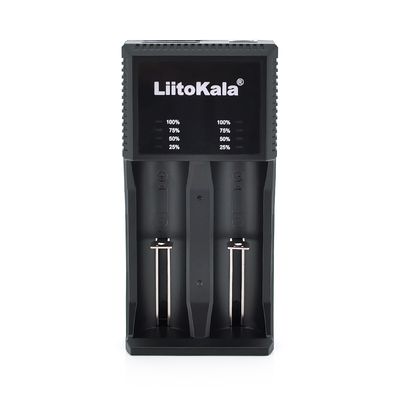 ЗП універсальний Liitokala Lii-PL2, 2 канали, LCD дисплей, підтримує Li-ion, Ni-MH і Ni-Cd AA (R6), ААA (R03), AAAA, С (R14) Lii-PL2 фото
