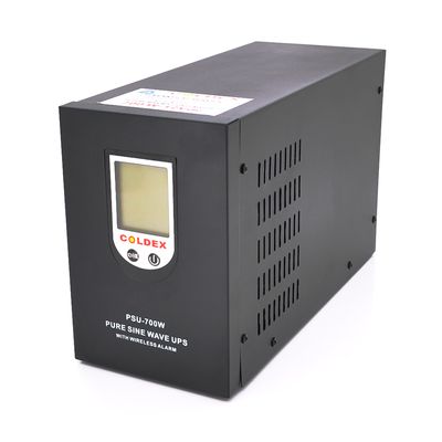 ИБП с правильной синусоидой PSW-Coldex-1000VA (PSU-700W), 12V под внешнюю батарею, ток заряда 10A + wireless alarm Q2 PSW-Coldexl-1000VA фото