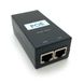 POE інжектор 12V 2A (24Вт) з портами Ethernet 10/100 Мбіт / с + кабель живлення 1,0м 28348 фото 1