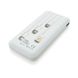 Powerbank TX-108 10000mAh, кабеля USB: Micro, Lighting, White/Black, (270g), Blister TX-108 фото 2