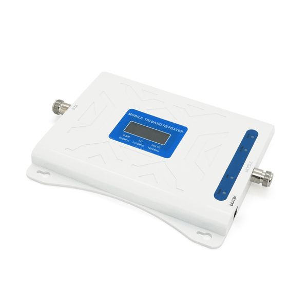 Підсилювач GSM305-3G-4G 900/1800/2100МГц. Підсилювач тридіапазонний (500-1000м.кв). White YT30078 фото