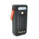 Power bank YM-636CX 40000 mAh, Solar, flashlight, Input:5V/2.1A(micro-USB,TypeC,Lightning), Output:5V/2.1A(4xUSB),With 4 owner cable,plastic,Black,BOX YM-636CX фото 2