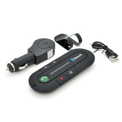 Bluetooth гарнітура для автомобіля LV-B08 Bluetooth 4.1, АЗУ, кабель micro-USB, держатель, Box LV-B08 фото