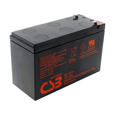Акумуляторна батарея CSB GPL1272F2, 12V 7,2Ah (151х65х100мм) 2,63кг Q10 GPL1272F2 фото