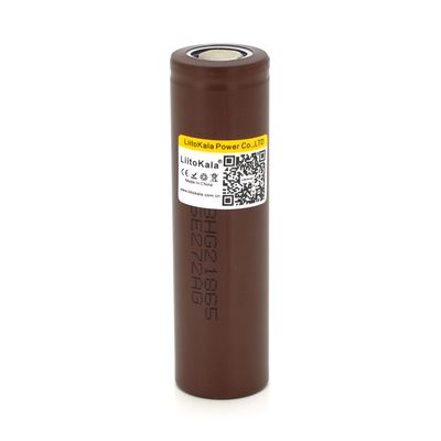 Акумулятор 18650 Li-Ion LiitoKala Lii-HG2, 3000mah (2850-3000mah), 30A, 3.7V (2.75-4.2V), Brown, PVC BOX Lii-HG2 фото