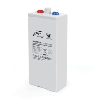 Аккумуляторная батарея RITAR OPzV 2-350, Gray Case, 2V 350.0Ah (1200 С) (206 х 124 х 470(505)) 27 кг Q1/36 OPzV 2-350 фото