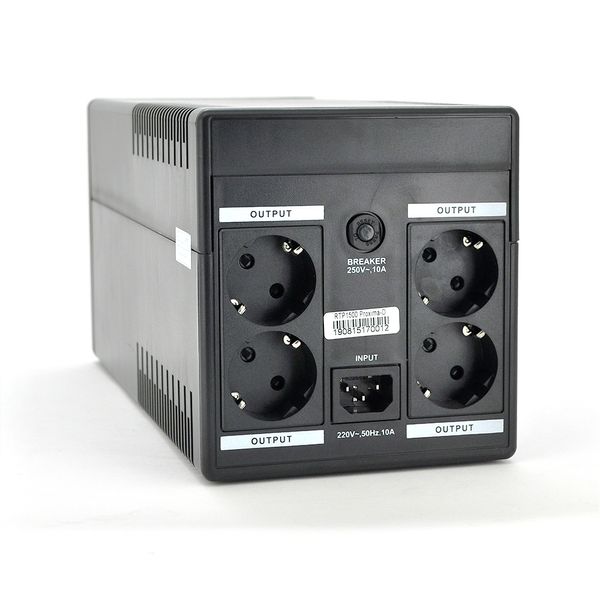 ДБЖ Ritar RTP1000 (600W) Proxima-D, LCD, AVR, 3st, 4xSCHUKO socket, 2x12V7Ah, plastik Case ( 460 x 225 X 245 ) 9,4 кг Q2 RTP1000D фото