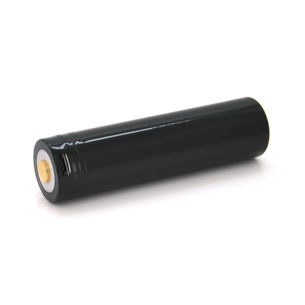 Акумулятор 18650 Li-Ion Beston 4.2/3.7/2.5V, USB-Micro, 2600mAh (negative electrode + protection plate) Moli2600mAhUSB-MNE фото