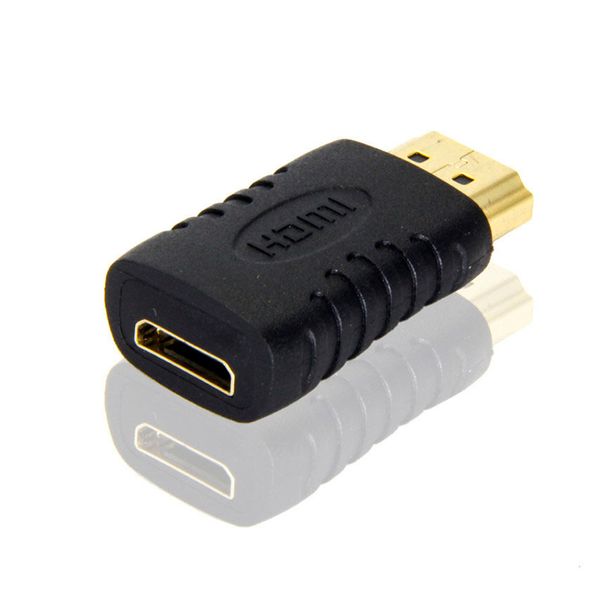 Перехідник mini HDMI (мама) -HDMI (тато) YT-A-mini HDMI(F-HDMI(M) фото