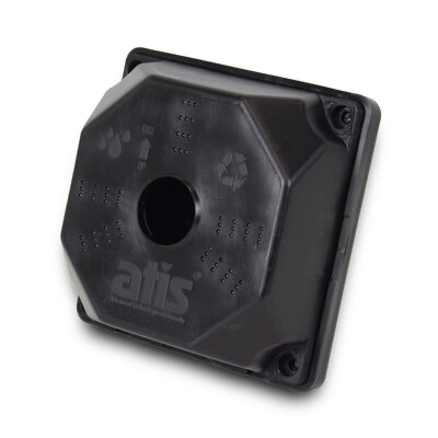 Універсальна монтажна коробка для встановлення відеокамер AB-Q130 чорна, IP66, 130х130х50мм AB-Q130 черная фото