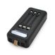 Power bank YM-318KCX 30000mAh, flashlight, Input: 5V/2.1A(micro USB, Type-C, Lightning),Output: 5V /2.1A(4хUSB),With 3 owner cable,plastic,Black,BOX YM-318KCX фото 3