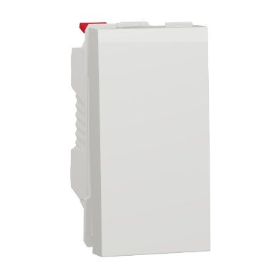 Выключатель одноклавишный Schneider Unica, 10A, Белый NU310118 фото