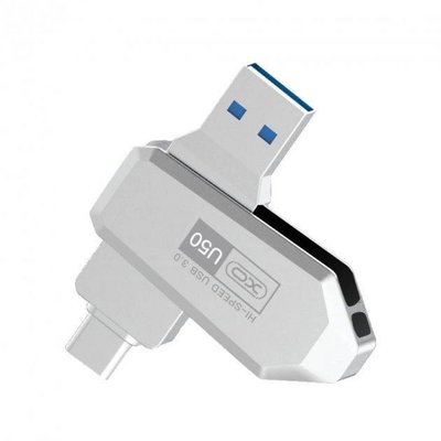 USB флеш-накопичувач XO U50 USB3.0+Type C 32GB ЦУ-00040919 фото