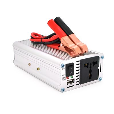 Инвертор напряжения Himastar1000W (DC:500W), 12/220V с аппроксимированной синусоидой, 1 универсальная розетка, 1*USB (DC:5V/2.4A), клемы+зажимы, Q40 Himastar1000W фото