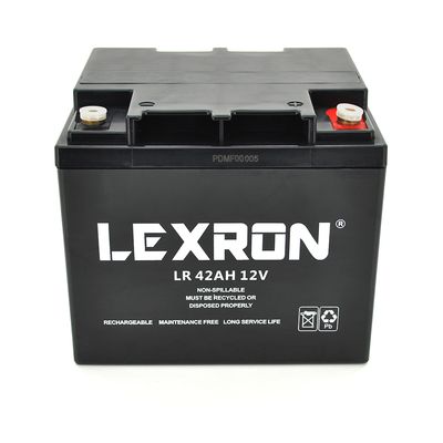 Акумуляторна батарея Lexron LR-12-42 12V 42 Ah (197 x 165 x 172) 14kg LR-12-42 фото