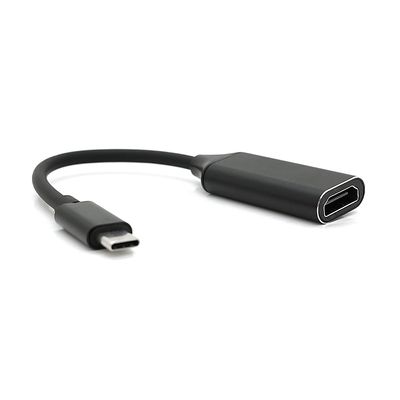 Конвертер Type-C (тато) на HDMI(мама) 10cm, Black, 4K/2K, Пакет YT-C-Type-C(M)/HDMI(F)Bk фото