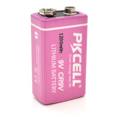 Батарейка літій-оксид-магнієва PKCELL LiMno2, CR9V 1200mAh 3.6V, OEM LiMno2/CR9V фото