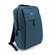 Рюкзак для ноутбука T2 15.6 ", матеріал нейлон, вихід під USB-кабель, синiй, Q50 YT-B15,6"N-BLT2 фото 1