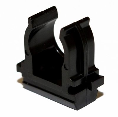 Крепление для гофры/трубы черная 16 мм (пач. 100шт. цена за пачку) кг16 фото