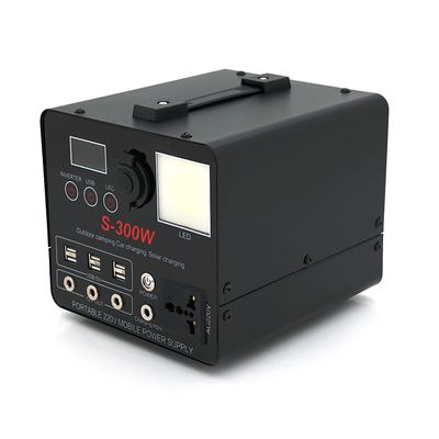 Портативный PowerBank S-300W, 220V/20A, 1*AC/220V+3*DC/12V+6*USB/5V, LED, Q4 S-300W-20A фото