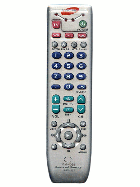 Универсальный настраиваемый пульт на TV, DVD, SAT Grunshop SRM-403E SRM-403E фото
