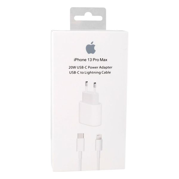 Мережевий Зарядний Пристрій Apple PD 20W iPhone 13 Pro Max 1:1 ЦУ-00036651 фото