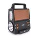 Фонарь переносной KENSA FP-05-W-S-L+Solar+FM+MP3+Bluetooth+AUX, 2 лампы доп. освещения, 2 режима, заряд от 5V, батарея 2*18650, Box KENSA FP-05-W-S-L фото 2
