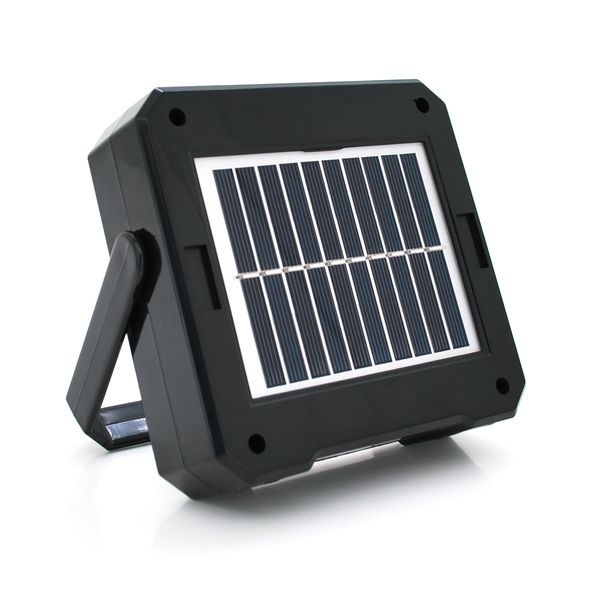 Переносний ліхтар-прожектор RC-C095+Solar (20W), 18 LED(SMD), 3 режими роботи, заряд від USB+Solar, вбудована батарея, Box RC-C095+S фото