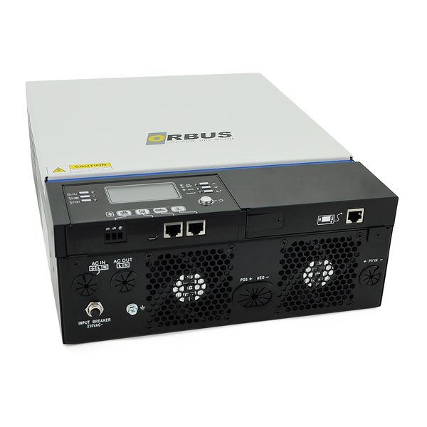 Гибридный инвертор ORBUS Axpert VM III 5000-48: 5кВт, 48/220V,ток заряда 100А,MPPT(120-450В) AXPERT-VMIII-5000VA фото