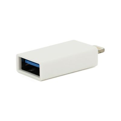 Переходник KIN KY-207 USB3.0(AF) OTG => Lighting(M), White, Box KY-207 фото