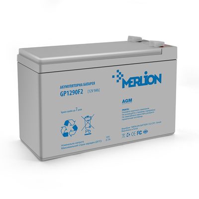 Корпус для акумуляторної батареї MERLION GP1290F2, Q10 GP1290F2 фото