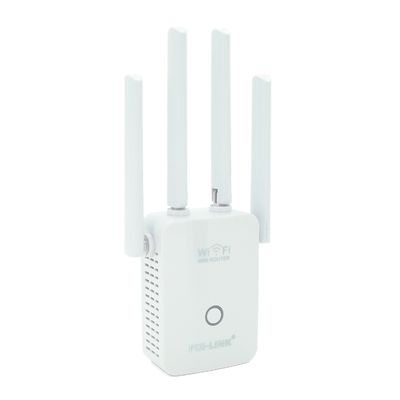 Підсилювач WiFi сигналу з 4-ма вбудованими антенами LV-WR32Q, живлення 220V, 300Mbps, IEEE 802.11b/g/n, 2.4-2.4835GHz, BOX LV-WR32Q фото