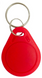 Безконтактний брелок ID Em-Marine 125 КГц (TK4100) колір червоний EM4100 плоский фото 2