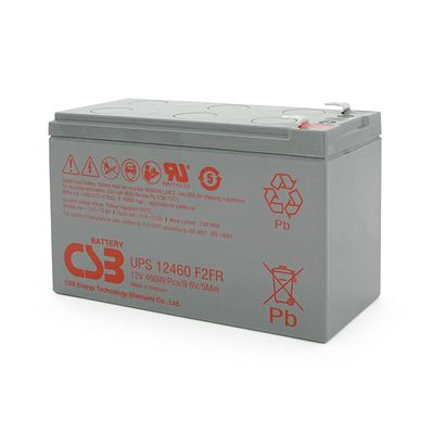 Аккумуляторная батарея CSB UPS12460F2FR, 12V9Ah (151х65х94мм) Q10/420 (ВЬЕТНАМ) UPS12460F2FR фото