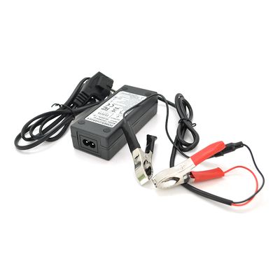 Зарядное устройство для аккумуляторов Merlion LiFePO4 12V(14,6V)-3A-36W + крокодилы, BOX, Q50 12V(14,6V)-3A-36W фото