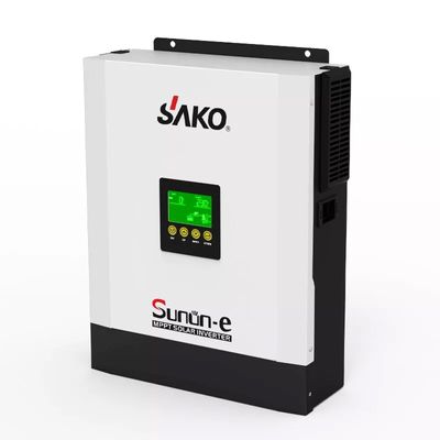 Гибридный инвертор SAKO 3000-24, 3000VA\2400W, 24V, ток заряда 0-80A, 170-280V, MPPT (80А, 120-450 Vdc) SUNON-E 2.4KW фото
