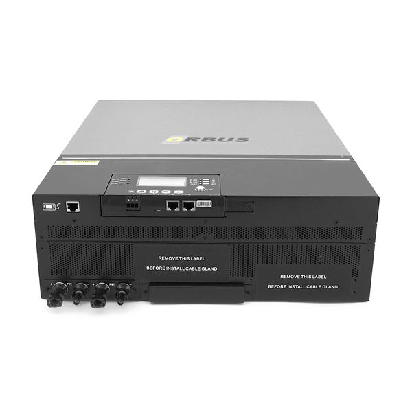 Гібридний інвертор ORBUS Axpert Max 7200-48-230: 7,2кВт, 48/230V, MPPT Max-7200-48-230 фото