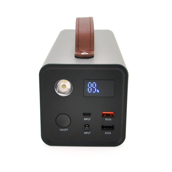 Портативная зарядная станция XM02-300W, 220V/50A, 1*AC/220V+QC3.0, 5V/3A-9V/2A, LED XM02-300W фото