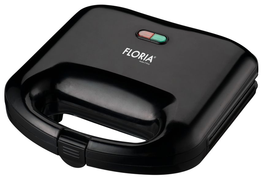 Сендвічниця тостер Floria ZLN4304, 750W, black ZLN4304 фото