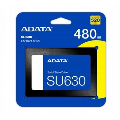 SSD Диск ADATA Ultimate SU630 480GB 2.5&amp;quot; SATA III 3D QLC (ASU630SS-480GQ-R) ЦУ-00041976 фото
