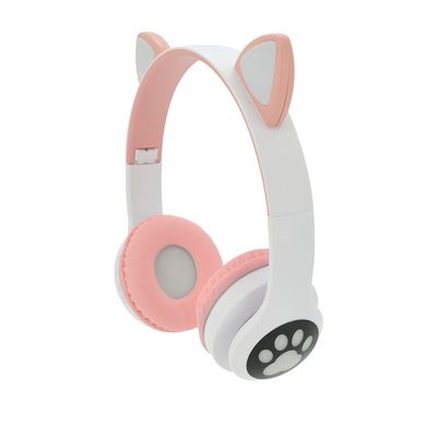 Бездротові навушники Bluetooth Cat Ear VZV-23M Led, Pink VZV-23MP фото